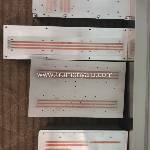 Aluminum Spatula Profile Heat Sink for Heat Exchanger